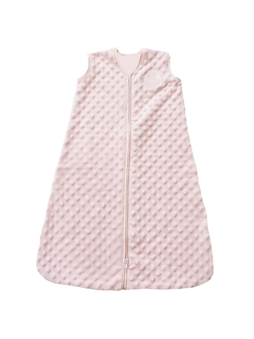 Halo Baby Sleep Sack in Light Pink Dot Quilted Wearable Blanket, Medium
